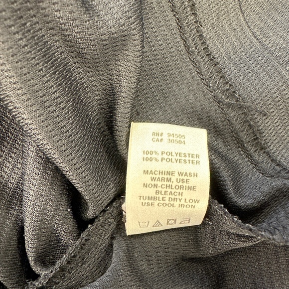 BC Ethic Mens Large Vintage Button Up Shirt Rockabilly Bowling Retro Black Red - Picture 7 of 8